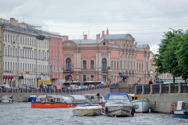 Saint-Pétersbourg en Russie.