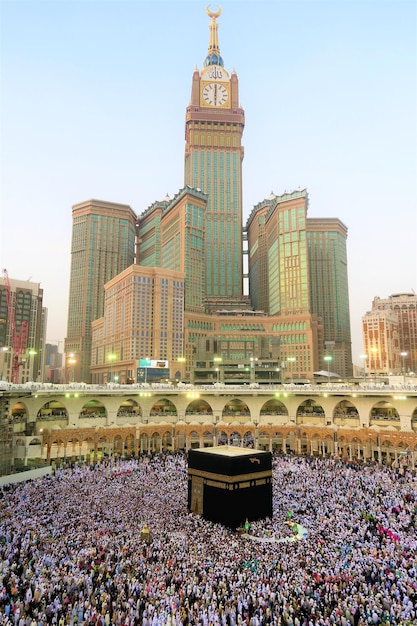 Photo la sainte kaaba à la mecque