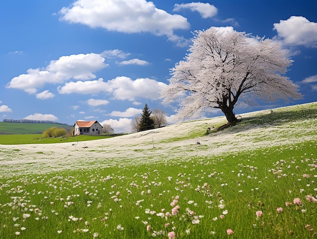 Photo saison de printemps