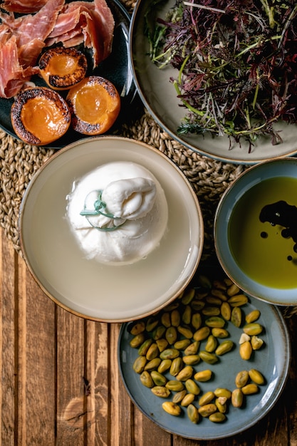 Salade de burrata