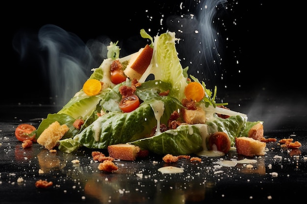 Salade César pour un dîner rapide