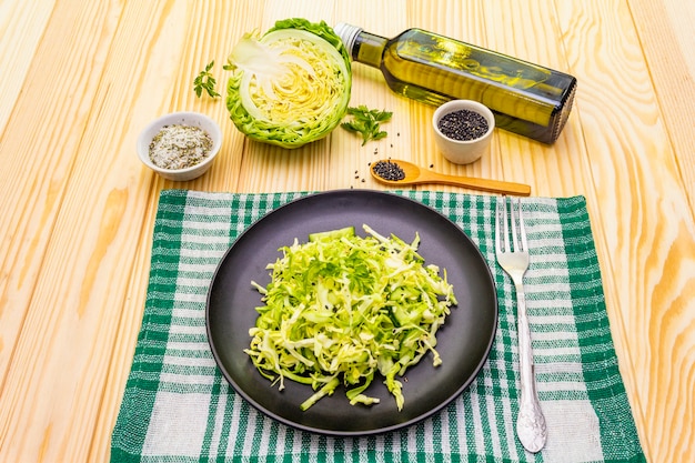 Salade de chou frais