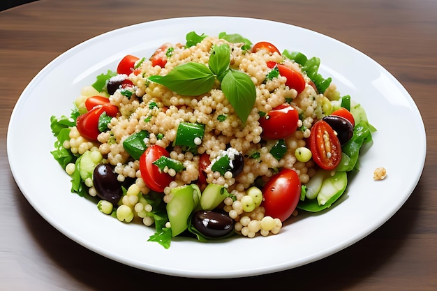 Salade de couscous israélienne