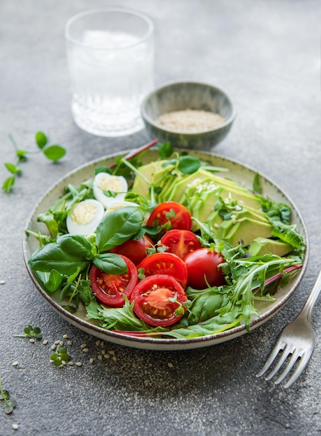 Salade d'été fraîche