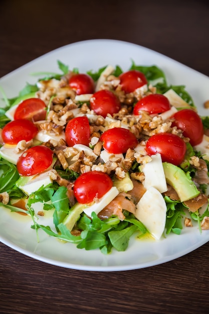 Salade fraîche et riche