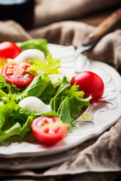 Salade fraîche et saine