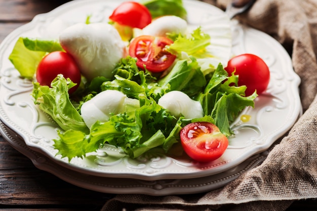 Salade fraîche et saine