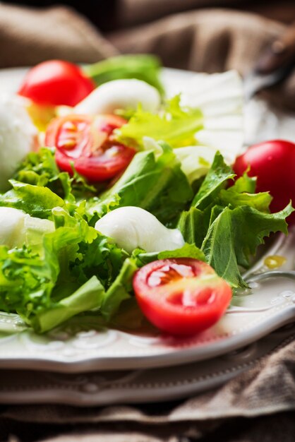 Salade fraîche et saine