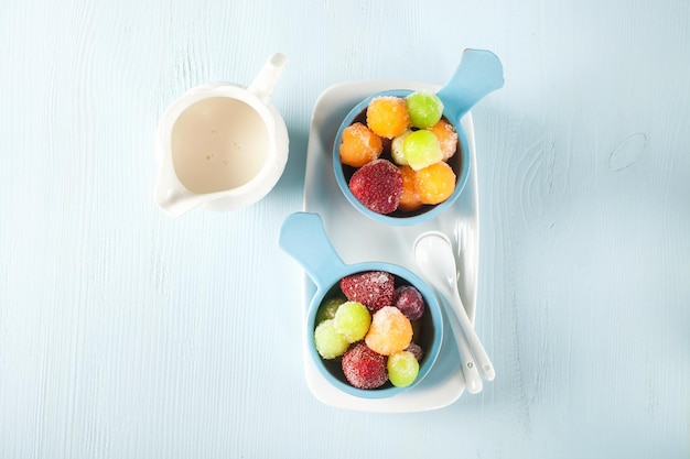 Salade de fruit glacée