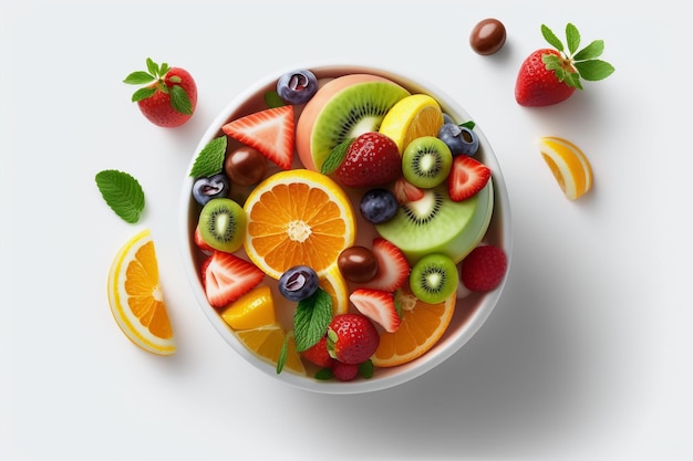 Salade de fruits Ai générative