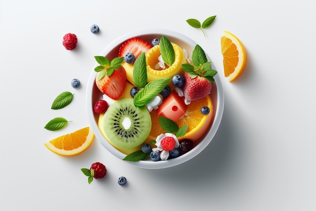 Salade de fruits Ai générative