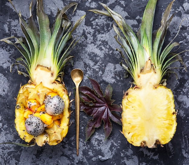 Salade de fruits à l&#39;ananas