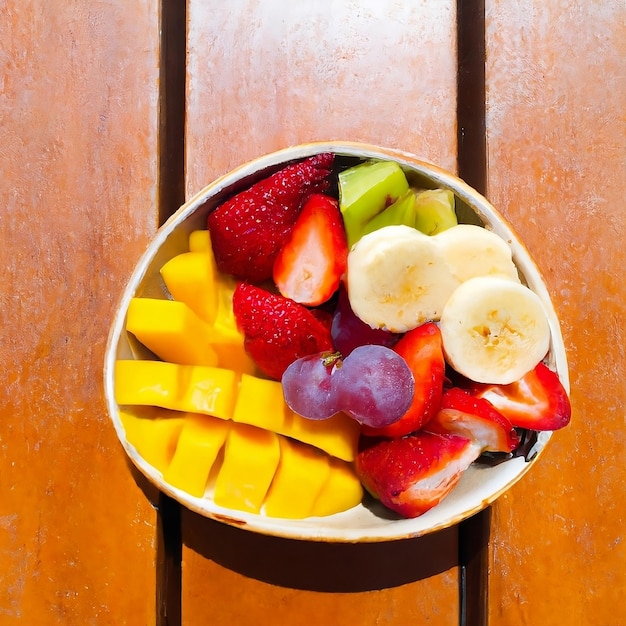 Photo salade de fruits