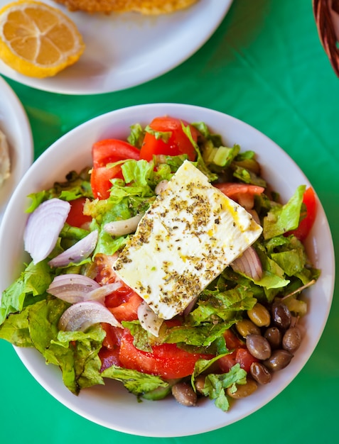 Salade grecque traditionnelle