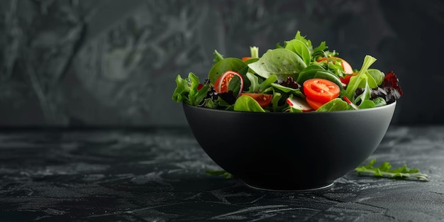 Salade de légumes fraîches et appétissantes IA générative
