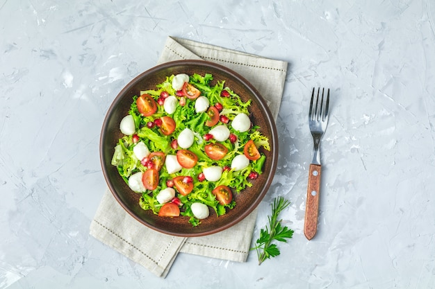 Salade de légumes frais et sains