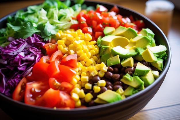 Salade avec des légumes