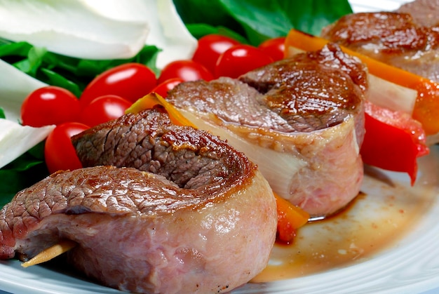 Salade de rumsteck Tomate Laitue Picanha