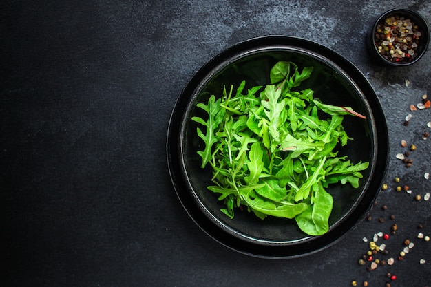 Salade saine, mélange de feuilles de salade