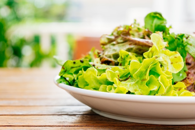 Salade de saumon fumé