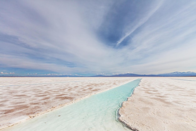 Salinas en Argentine