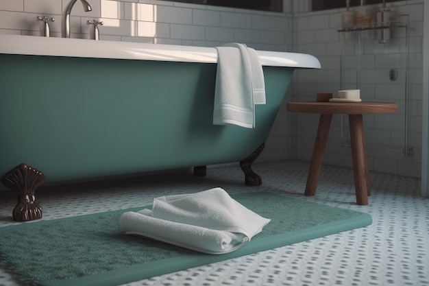 Salle de bain élégante Generate Ai