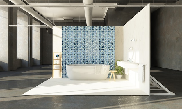 Salle de bain sur showroom