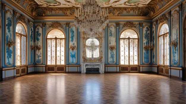 Salle de bal du palais national de Queluz