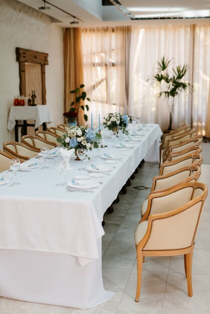 Salle de banquet pour mariages, décoration de salle de banquet, décor d'ambiance