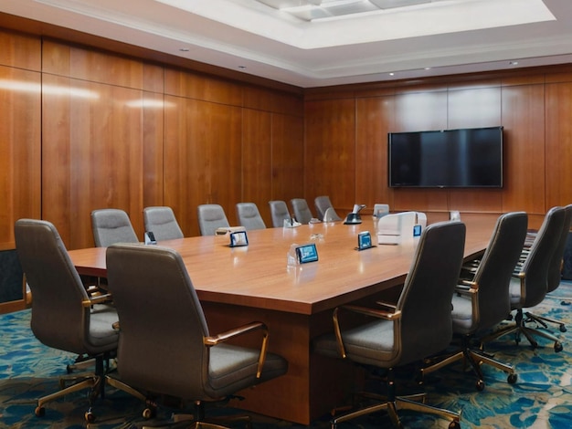 Salle de conférence dans un hôtel