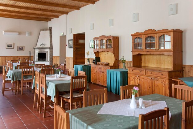 Salle à manger du restaurant Palmse Manor