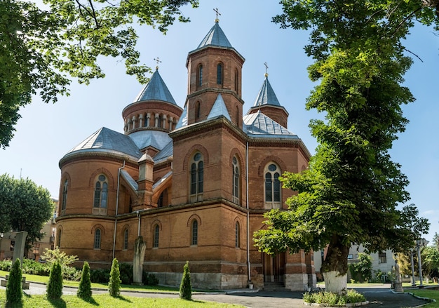 Salle d'orgue située dans l'ancienne église arménienne de Tchernivtsi en Ukraine