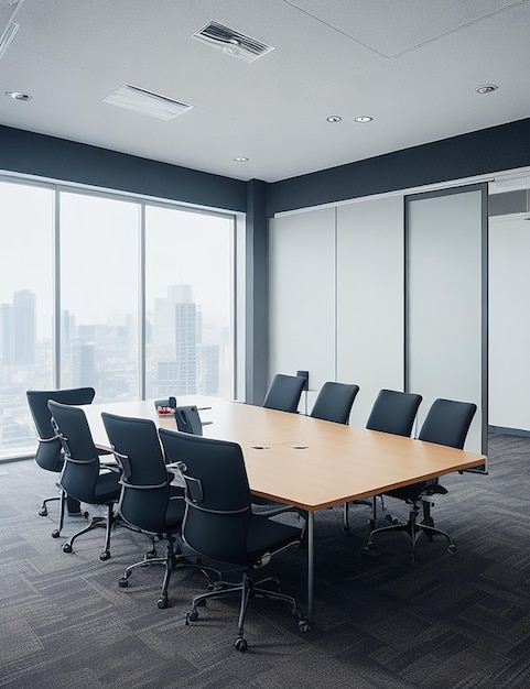 Salle de réunion vide au bureau