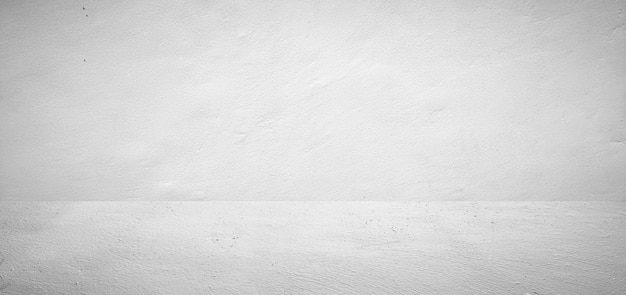 salle vide blanche sol en béton de ciment et mur abstrait texture fond