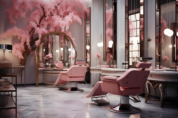 Salon de beauté moderne