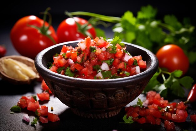 Salsa fraîche et douce