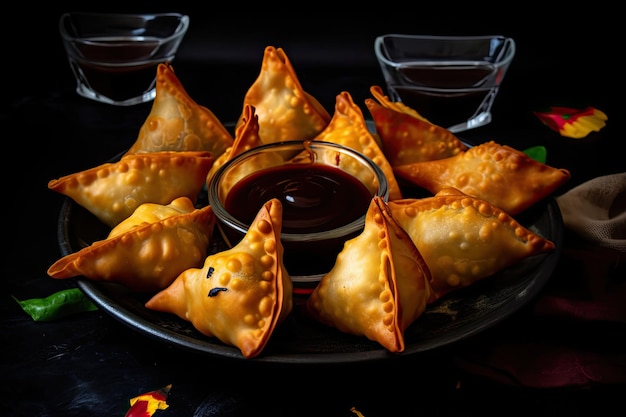 Samosa de vache IA générative