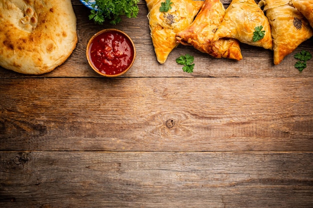 Samsa ou samosas à la viande