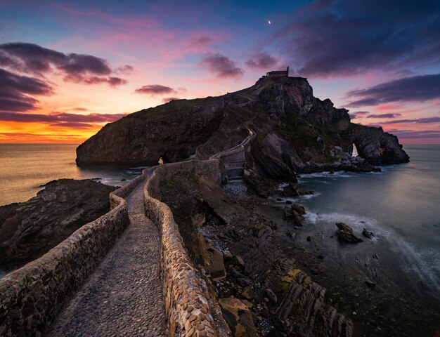 San Juan de Gaztelugatxe au Pays Basque Espagne