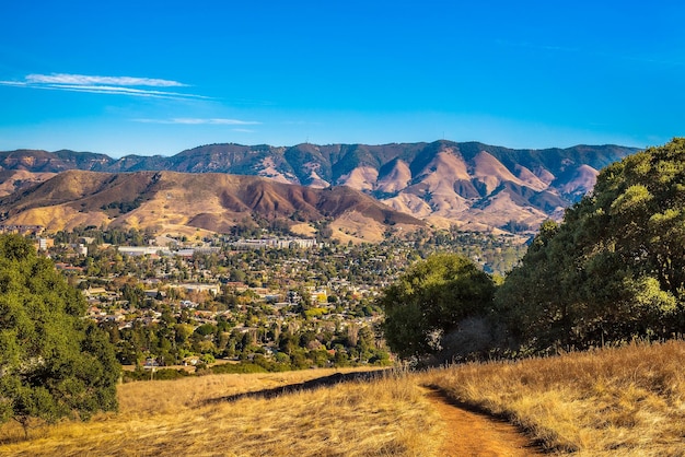 San Luis Obispo vu du Cerro Peak