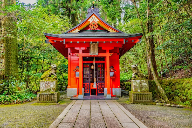 Photo sanctuaire japonais