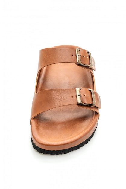 sandales en cuir pour hommes