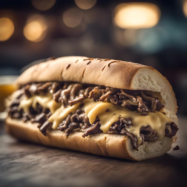 Sandwich au fromage généré par l'IA