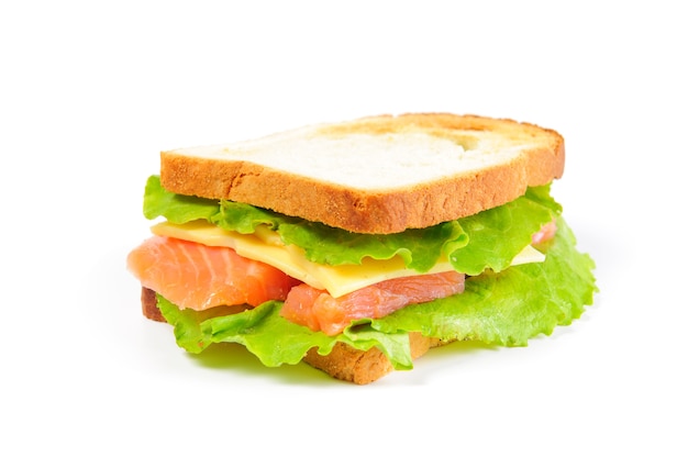 Sandwich frais isolé