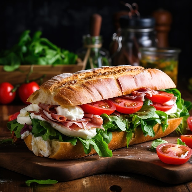 un sandwich italien
