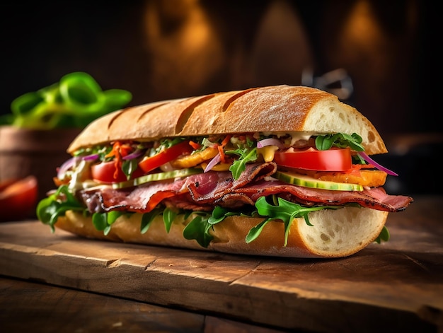 Sandwich de la sandwicherie française