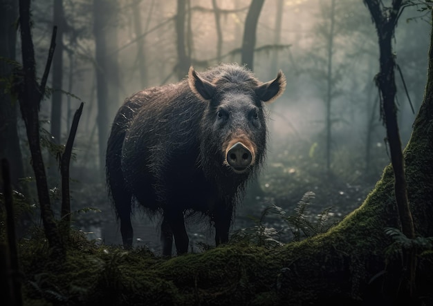 Le sanglier aussi appelé porc sauvage