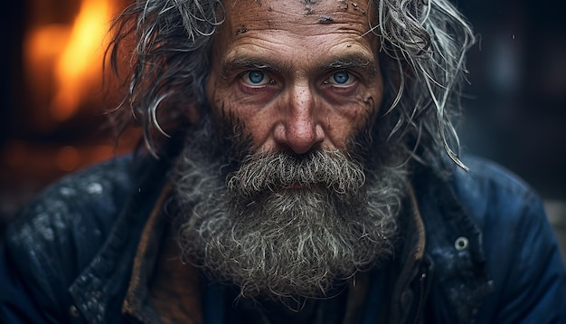 sans-abri, photographie éditoriale émotionnelle, portrait