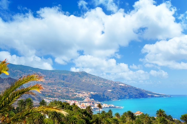 Santa Cruz de La Palma dans les îles Canaries atlantiques