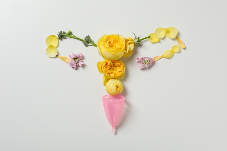 Photo santé des femmes et concept de soins de santé des femmes avec utérus